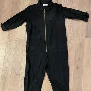 RedSky Shop Baggy Boiler Suit - Black Size Small